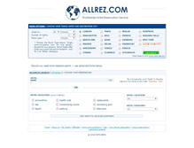 Tablet Screenshot of online.allrez.com